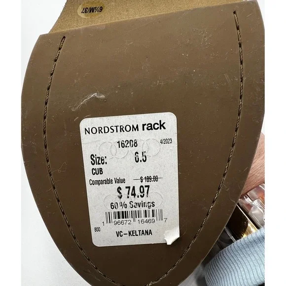 Vince Camuto Platform Combat Boots Women Size 8 Brown Excellent Chain Detail - Picture 10 of 11